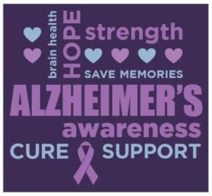 Joining the nation to raise awareness for Alzheimer’s, the most common form of dementia and one of the nation’s largest public health crises.