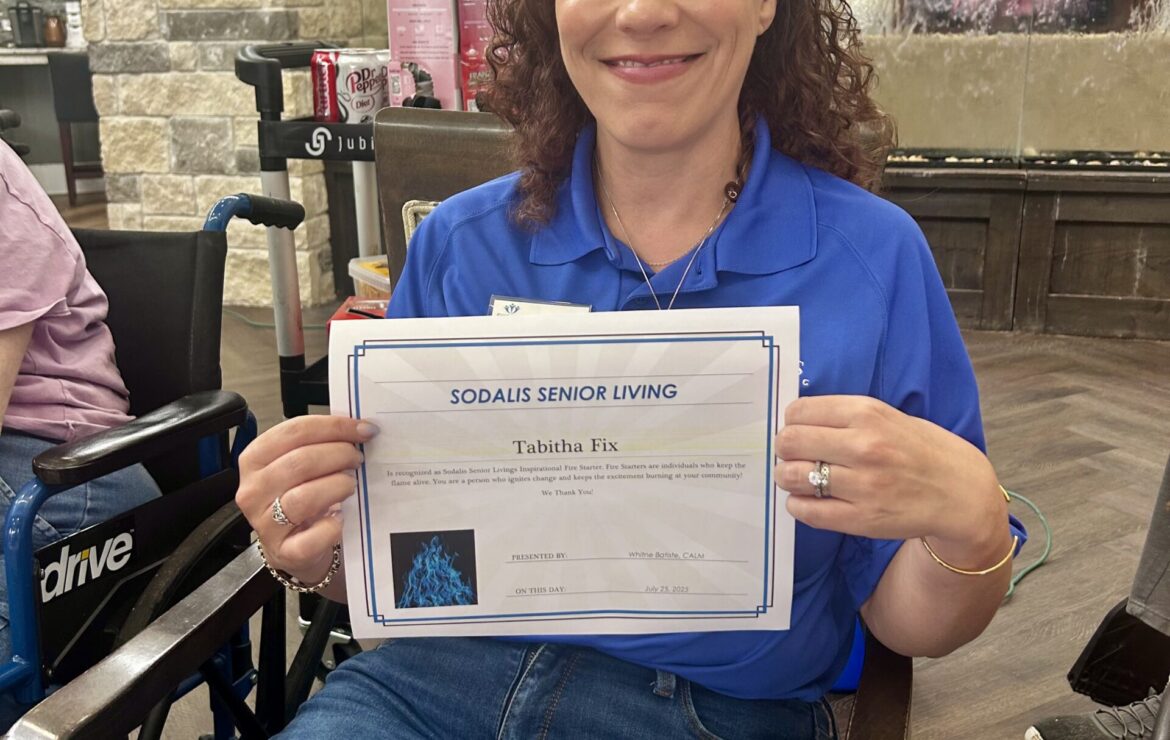 July Fire Starter – Sodalis Stone Oak