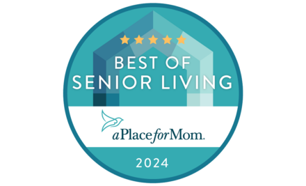 Sodalis Wharton  Recognized with A Place For Mom 2024 Best of Senior Living Award