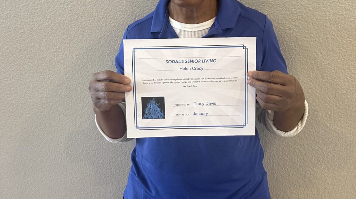 December Fire Starter – Sodalis Lake Jackson